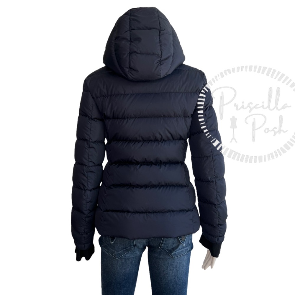 Moncler Navy Blue Goose Down Puffer Coat Betula Padde… - Gem